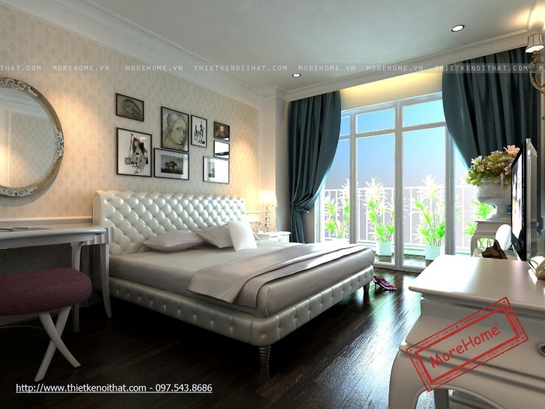 Thiết kế nội thất chung cư cổ điển