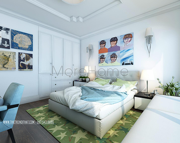 Thiết kế căn hộ bán cổ điển lạ mắt và sáng tạo