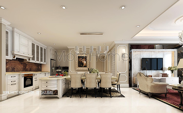 Thiết kế căn hộ bán cổ điển lạ mắt và sáng tạo