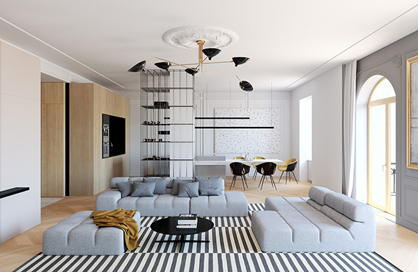 Thiết kế căn hộ chung cư mini 30m2 cho anh chàng độc thân