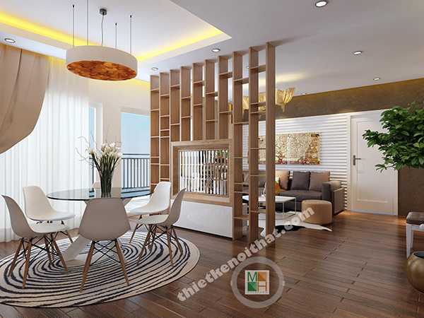 Thiết kế căn hộ đẹp với kiến trúc mới mẻ độc đáo