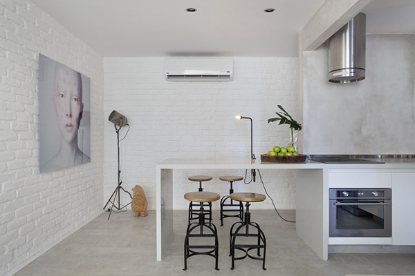 Căn hộ 40m2 với nội thất hiện đại và sang trọng phù hợp cho người trẻ