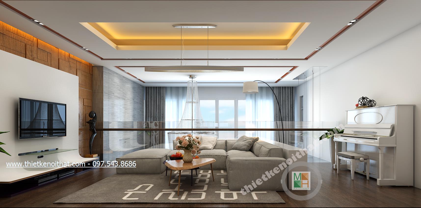 thiết kế phòng khách nhỏ