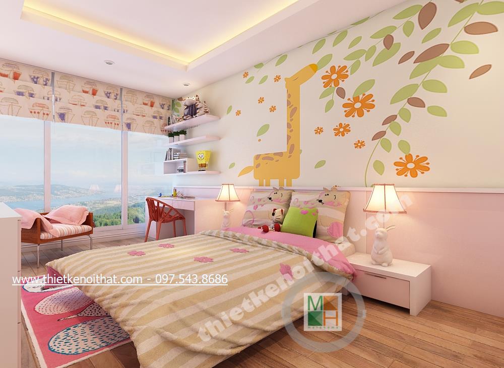 thiết kế nội thất phòng ngủ - anh quang
