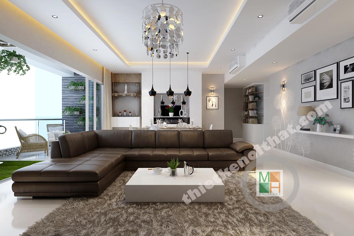 thiết kế phòng khách tại estella - anh tuấn anh