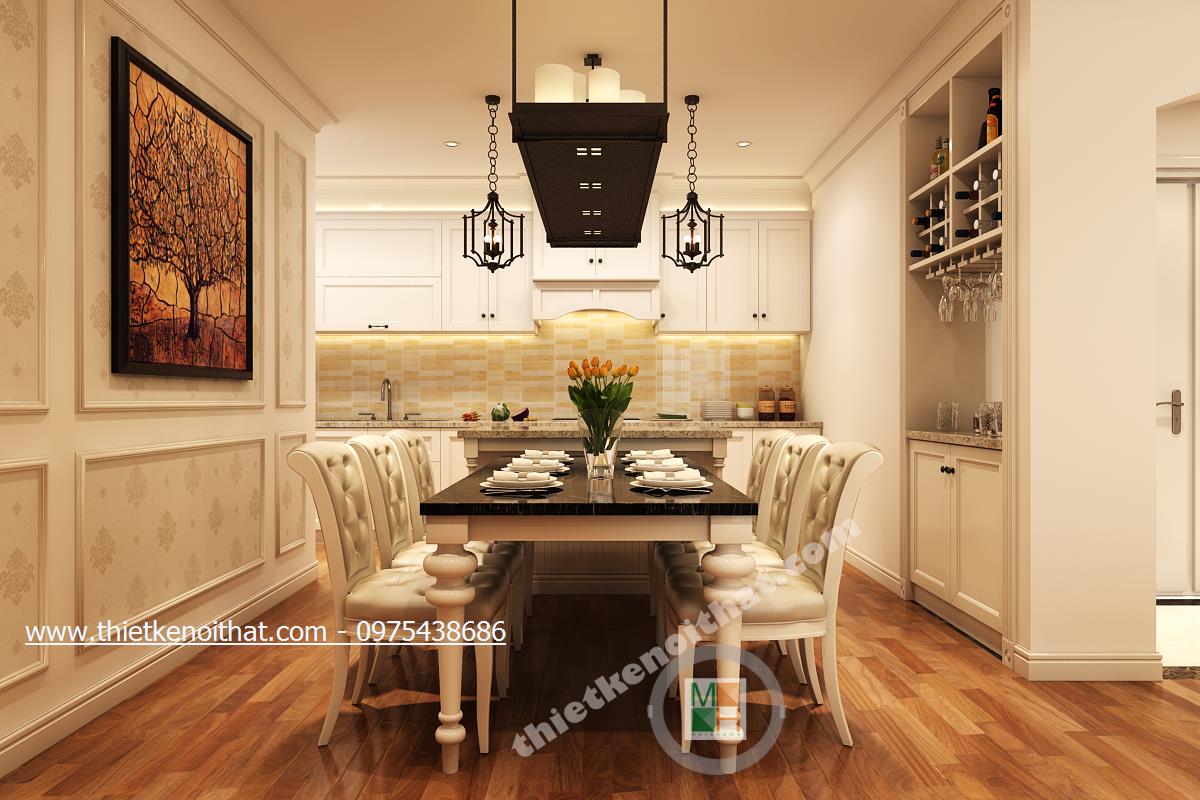 thiết kế phòng ăn chung cư mandarin- anh Tùng thiết kế phòng ăn chung cư mandarin- anh Tùng