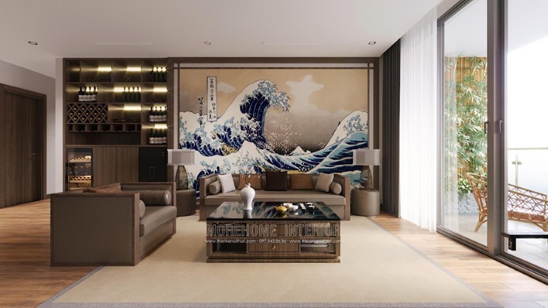 Thiết kế phòng khách chung cư
