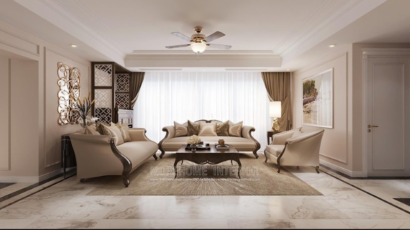 Thiết kế phòng khách chung cư