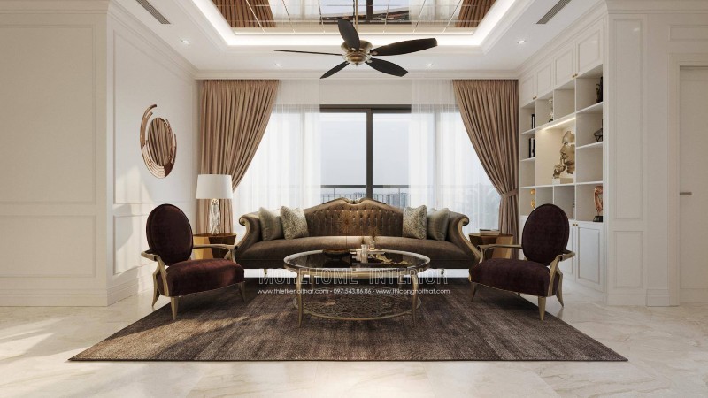 Thiết kế phòng khách chung cư