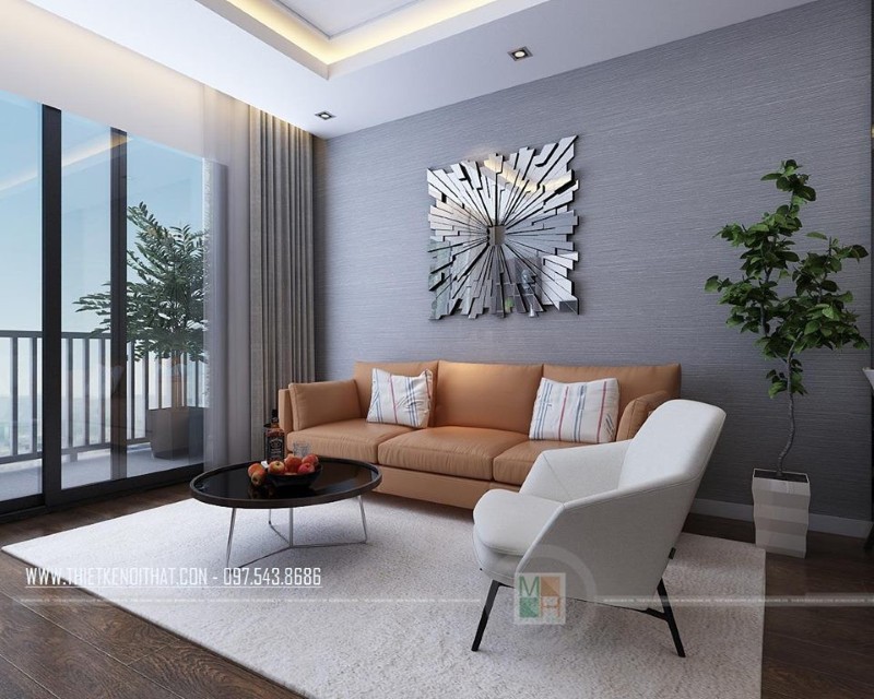 Thiết kế phòng khách chung cư