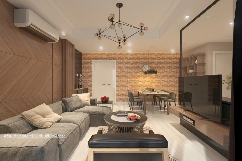Thiết kế chung cư phong cách hiện đại Thiết kế chung cư phong cách hiện đại