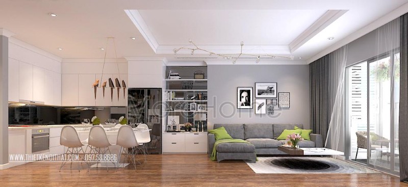 Thiết kế chung cư phong cách hiện đại Thiết kế chung cư phong cách hiện đại