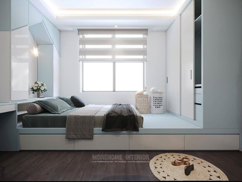 Phòng ngủ cho bé trẻ trung, năng động Thiết kế nội thất phòng ngủ chung cư