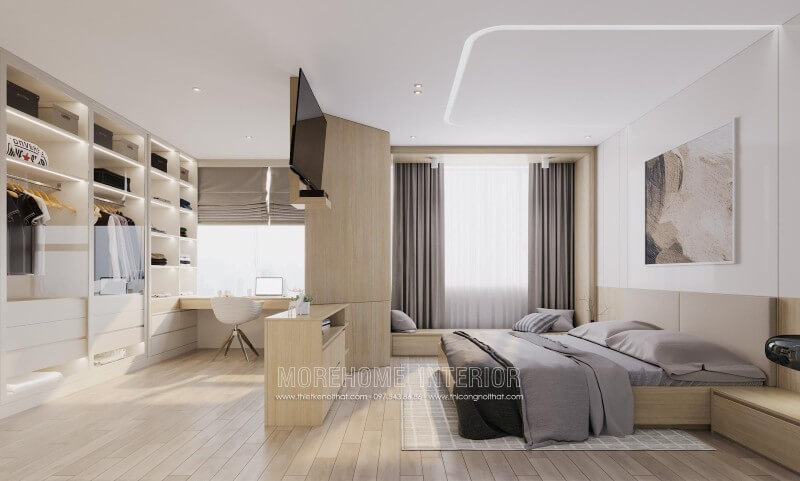 Thiết kế phòng ngủ chung cư Thiết kế phòng ngủ chung cư