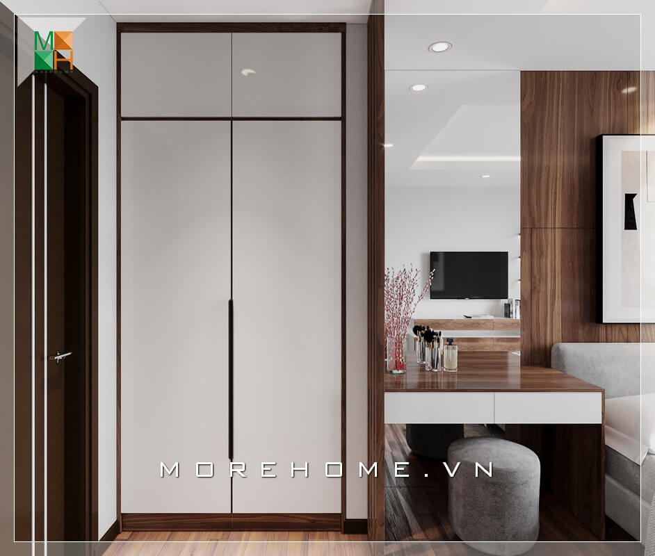 Thiết kế phòng ngủ chung cư hiện đại