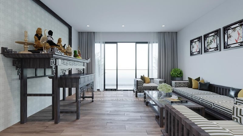 Thiết kế phòng thờ đẹp chung cư, biệt thự, nhà phố,... Thiết kế phòng thờ chung cư