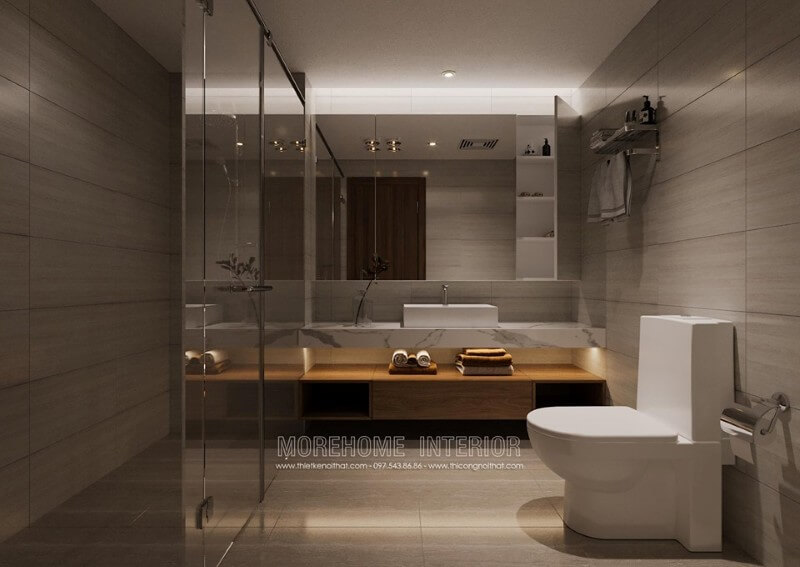 Nội thất phòng tắm chung cư