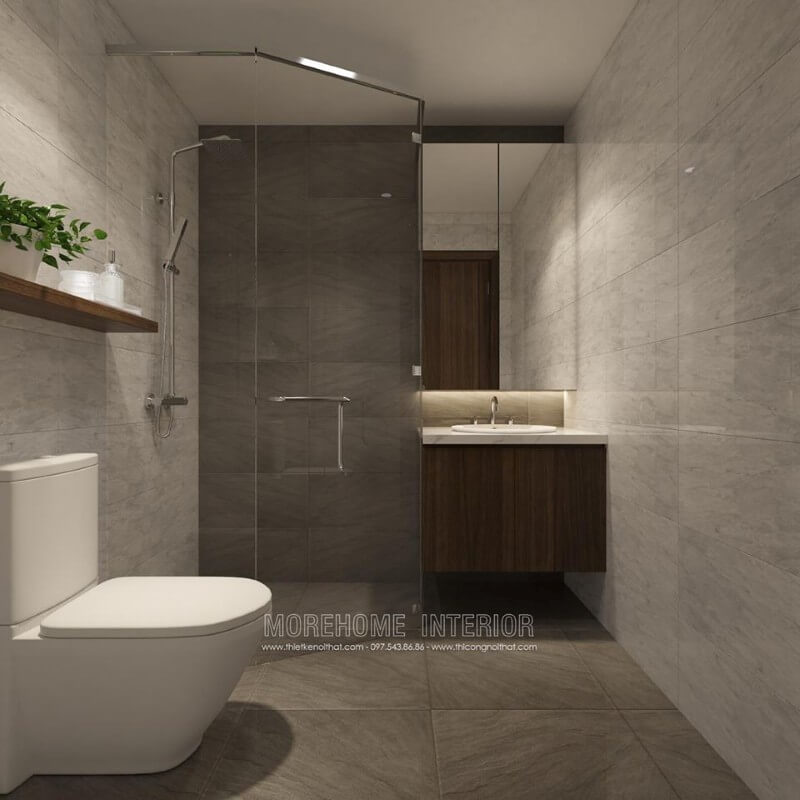 Nội thất phòng tắm chung cư
