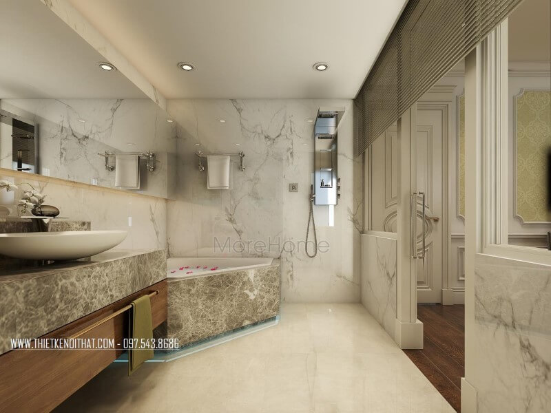 Nội thất phòng tắm chung cư