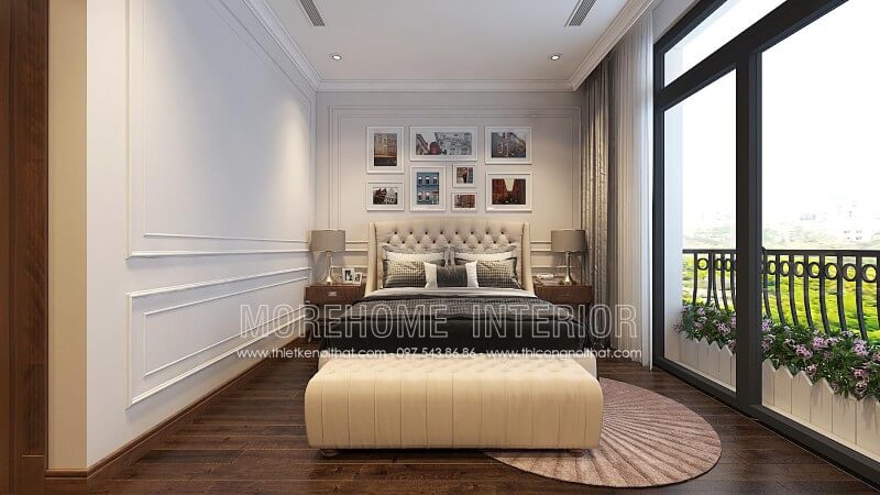 Mẫu giường ngủ bọc da sofa cao cấp thích hợp với mọi không gian nhà phố, chung cư, biệt thự... Nội thất giường ngủ chung cư đẹp