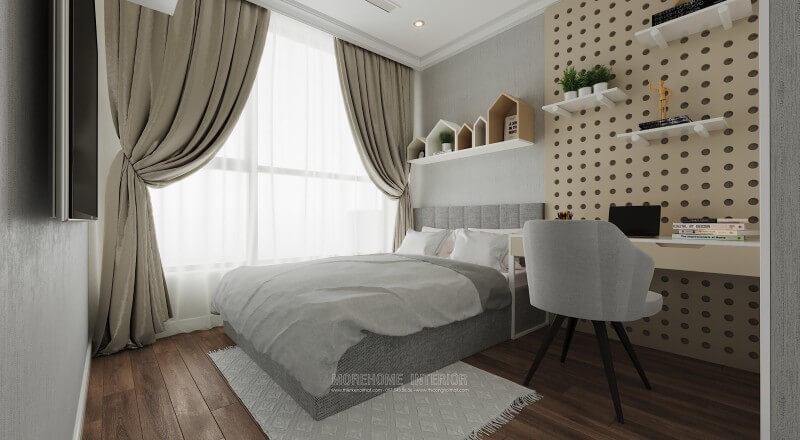 Gợi ý cho bạn mẫu giường ngủ đẹp hiện đại cho những căn hộ có diện tích nhỏ như chung cư, nhà phố Nội thất giường ngủ chung cư đẹp