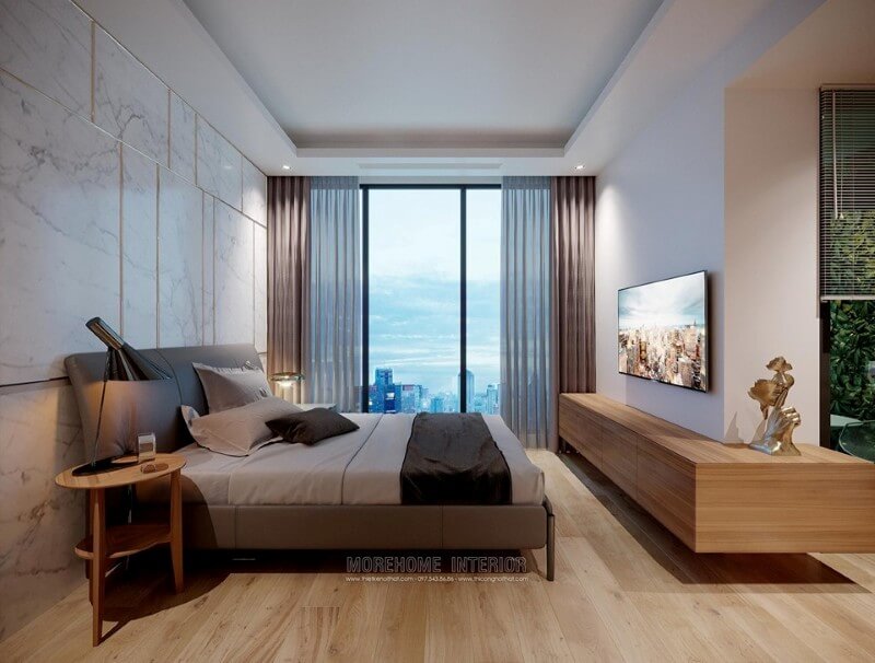 Thiết kế phòng ngủ chung cư cao cấp