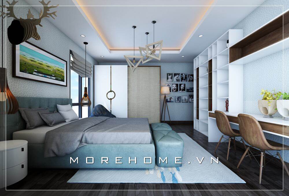 Thiết kế phòng ngủ chung cư cao cấp