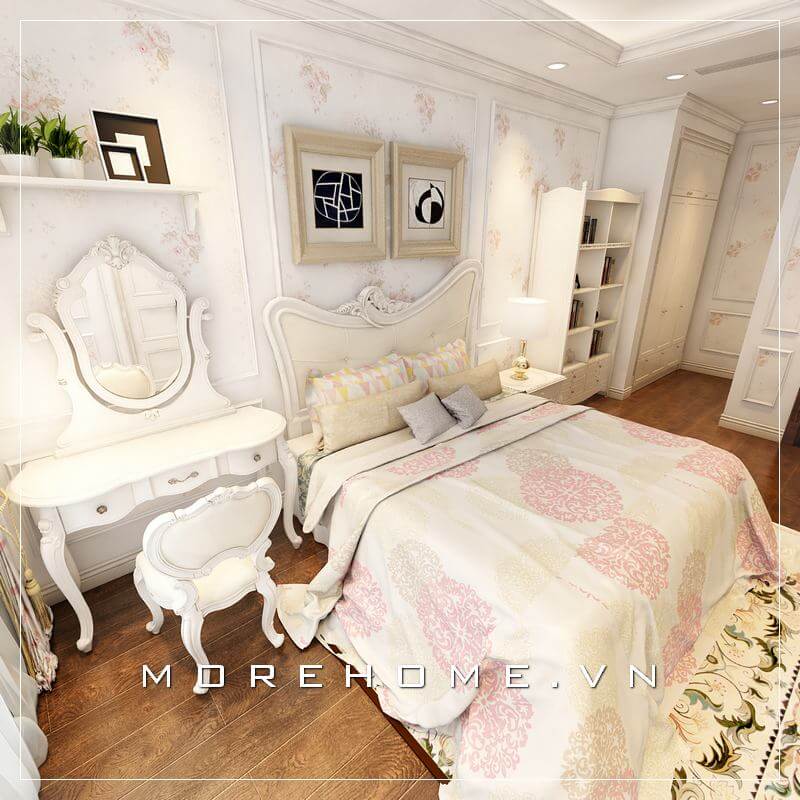 Thiết kế phòng ngủ chung cư cao cấp