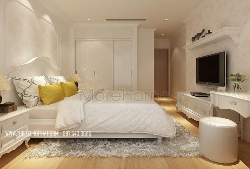 Mẫu nội thất chung cư tân cổ điển