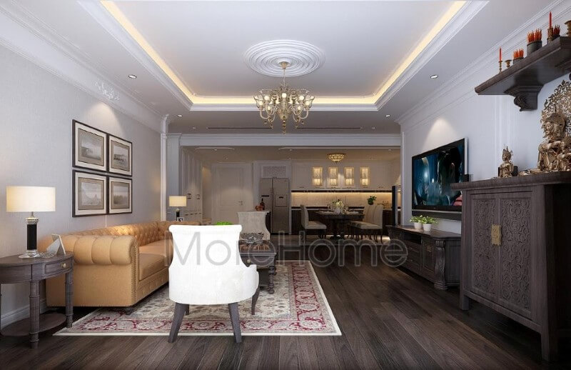 Thiết kế nội thất căn hộ Goldmark City sang trọng và ấn tượng thiết kế nội thất chung cư