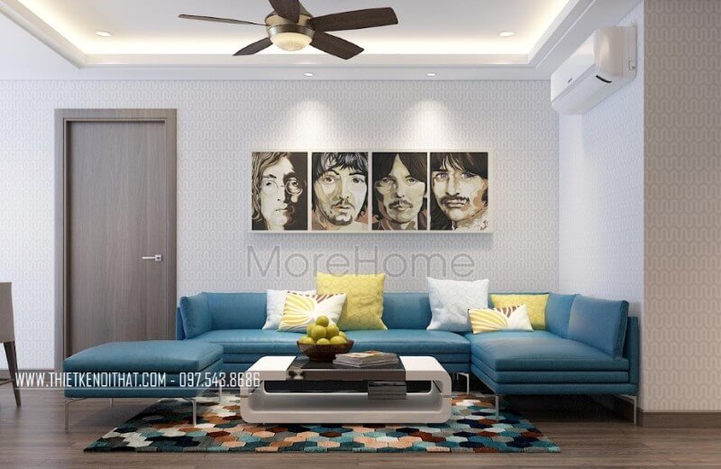 Mẫu nội thất chung cư hiện đại đẹp