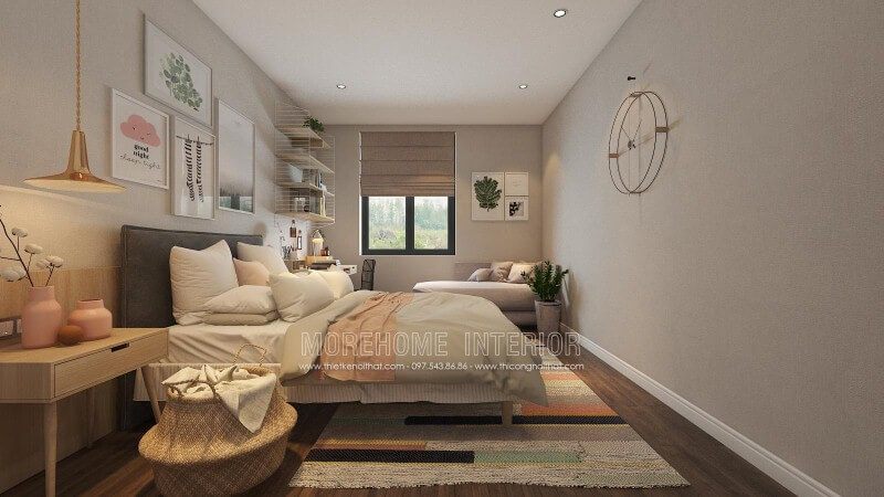 Trang trí nội thất phòng ngủ cho con gái đẹp, hiện đại, độc đáo.