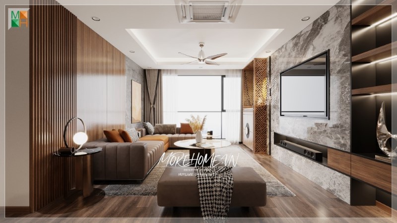 Thiết kế chung cư 80m2