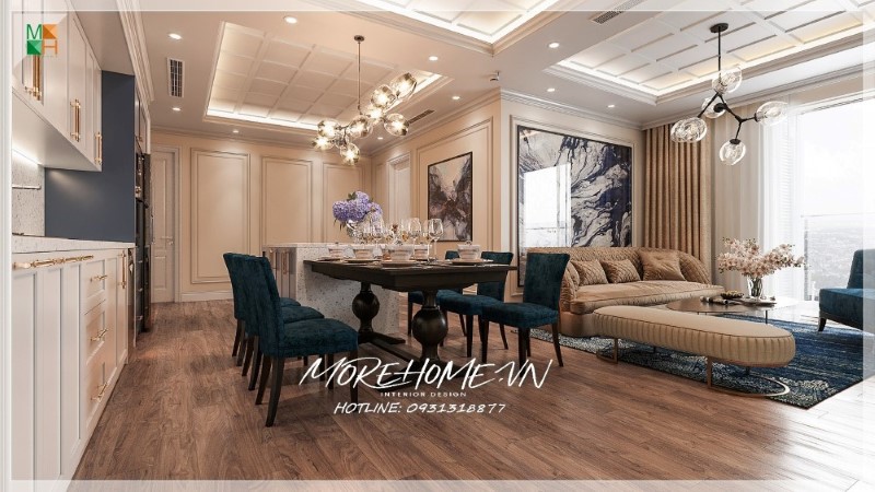 Thiết kế chung cư 80m2