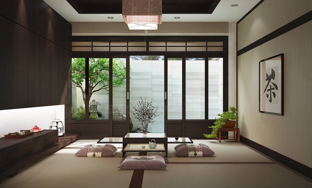 Gợi ý cách trang trí nội thất chung cư phong cách Nhật Bản Gợi ý cách trang trí nội thất chung cư phong cách Nhật Bản