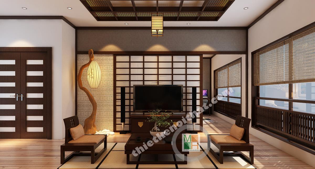 Gợi ý cách trang trí nội thất chung cư phong cách Nhật Bản