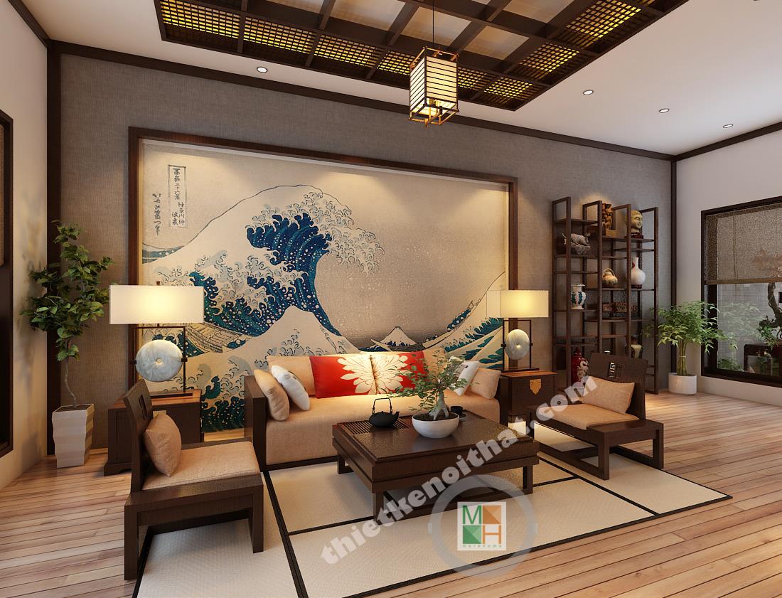Gợi ý cách trang trí nội thất chung cư phong cách Nhật Bản