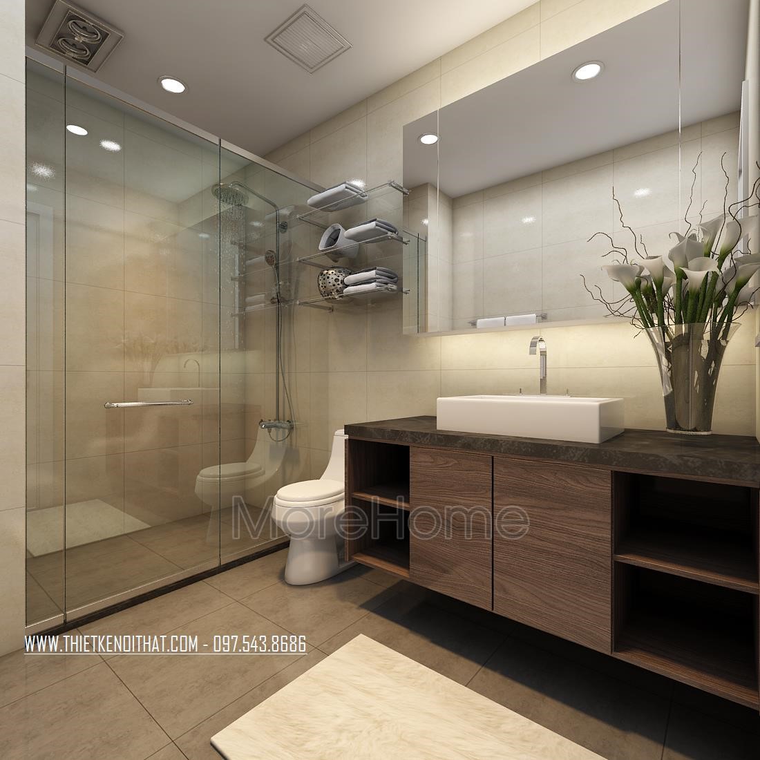 Thiết kế nội thất chung cư 90m2 Thiết kế nội thất chung cư 90m2