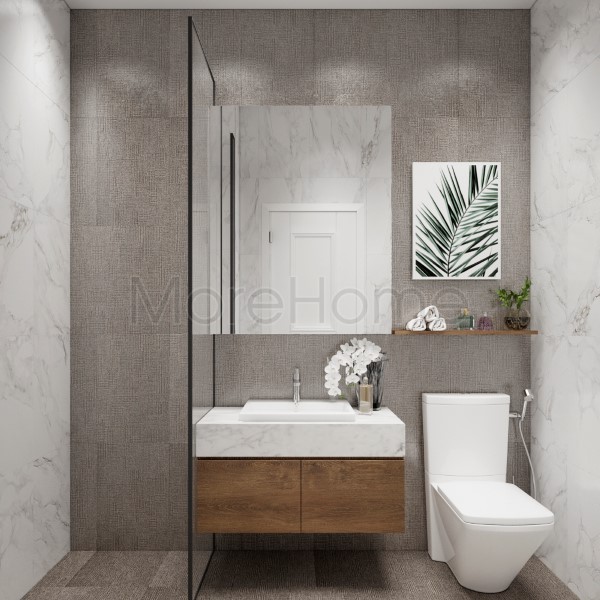 Thiết kế chung cư 50m2 2 phòng ngủ Thiết kế chung cư 50m2 2 phòng ngủ