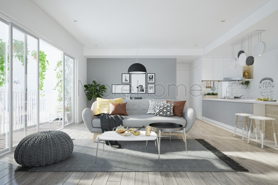 Thiết kế nội thất nhà chung cư 70m2 Thiết kế nội thất nhà chung cư 70m2