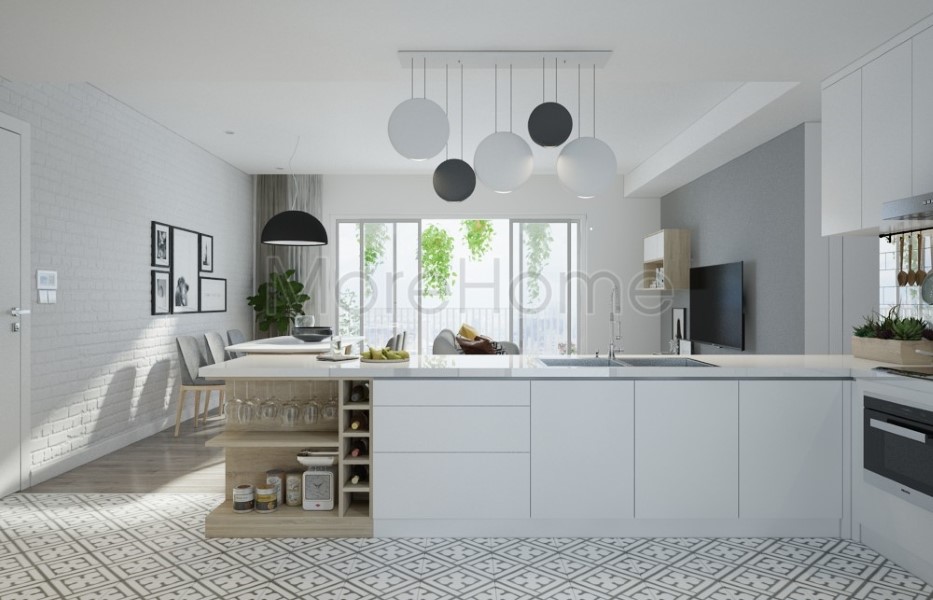 Thiết kế nội thất nhà chung cư 70m2 Thiết kế nội thất nhà chung cư 70m2