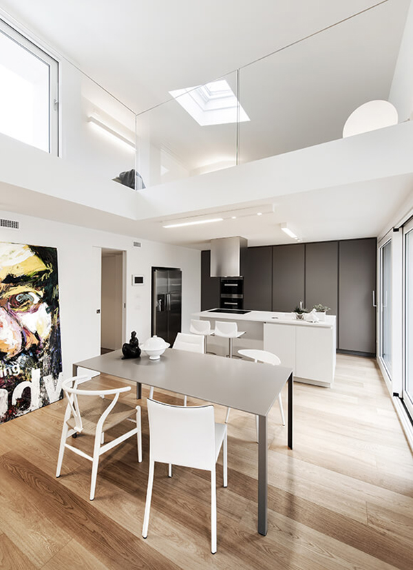 Thiết kế chung cư gác lửng Thiết kế chung cư có gác lửng