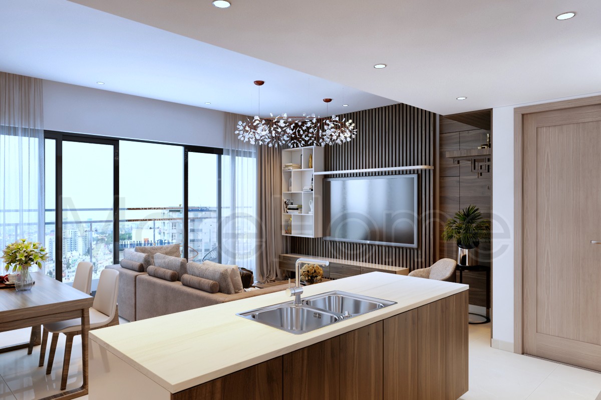 Rèm cuốn chung cư đẹp mẫu rèm cửa chung cư