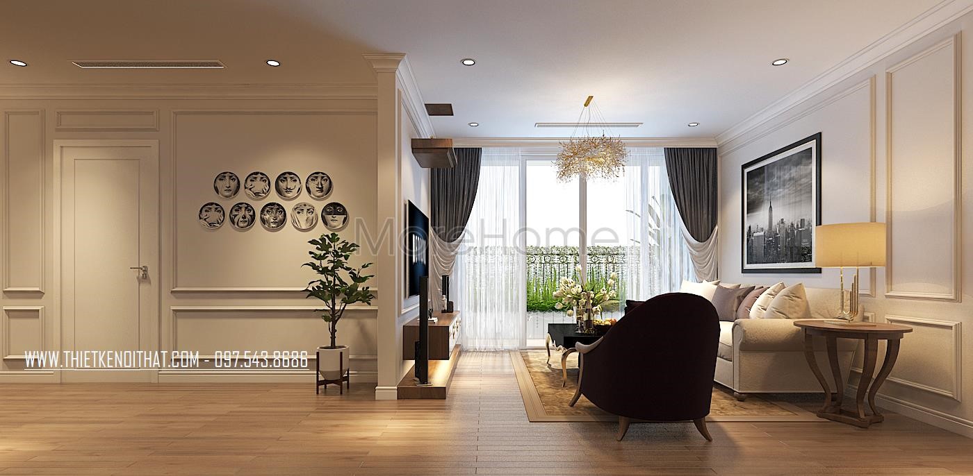 Thiết kế nội thất chung cư Vinhomes Gardenia Thiết kế nội thất chung cư Vinhomes Gardenia