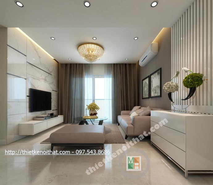 Thiết kế nội thất chung cư nhỏ, đẹp thiet-ke-phong-khach...