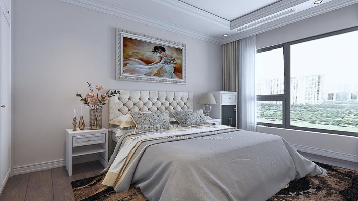 Thiết kế chung cư 2 phòng ngủ