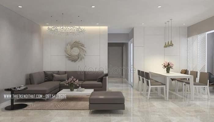 Thiết kế chung cư 70m2