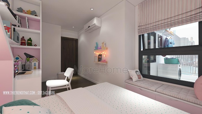Thiết kế chung cư 70m2
