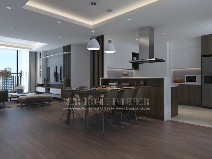 Thiết kế chung cư 70m2