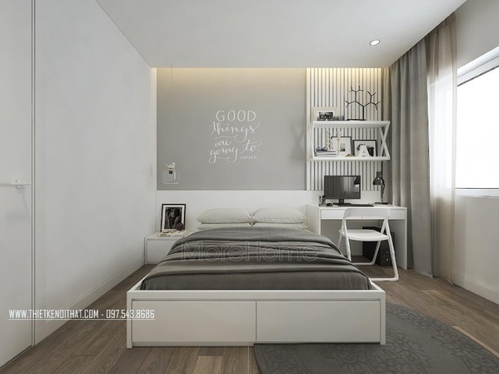 Thiết kế chung cư 70m2